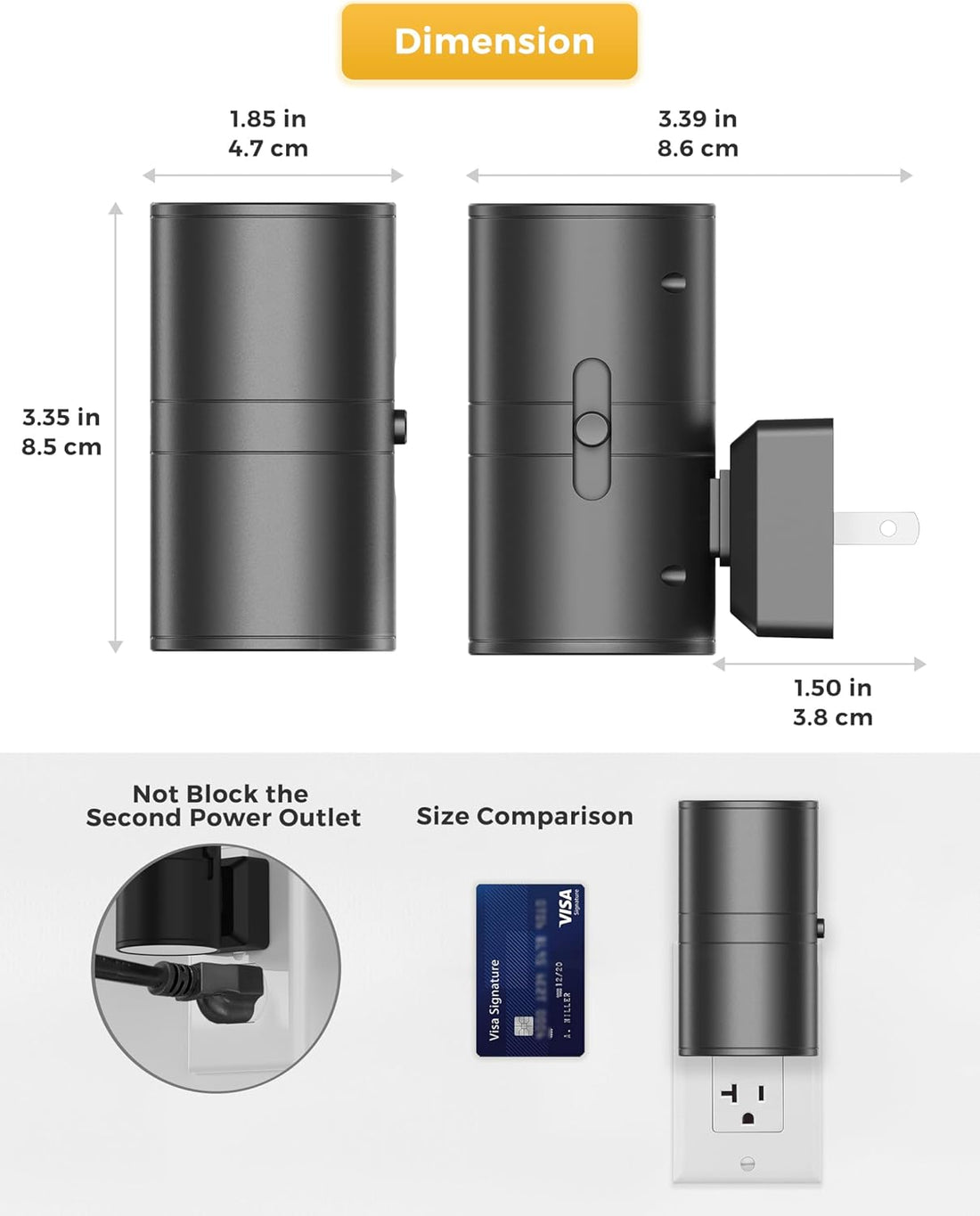 Modern BedRoom Adjustable LED Night Light