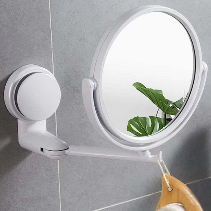 360° Rotating HD Vanity Mirror – Wall Mounted