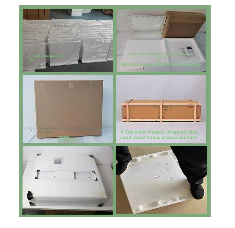 Rotatable LED Silver Bedroom Mirror