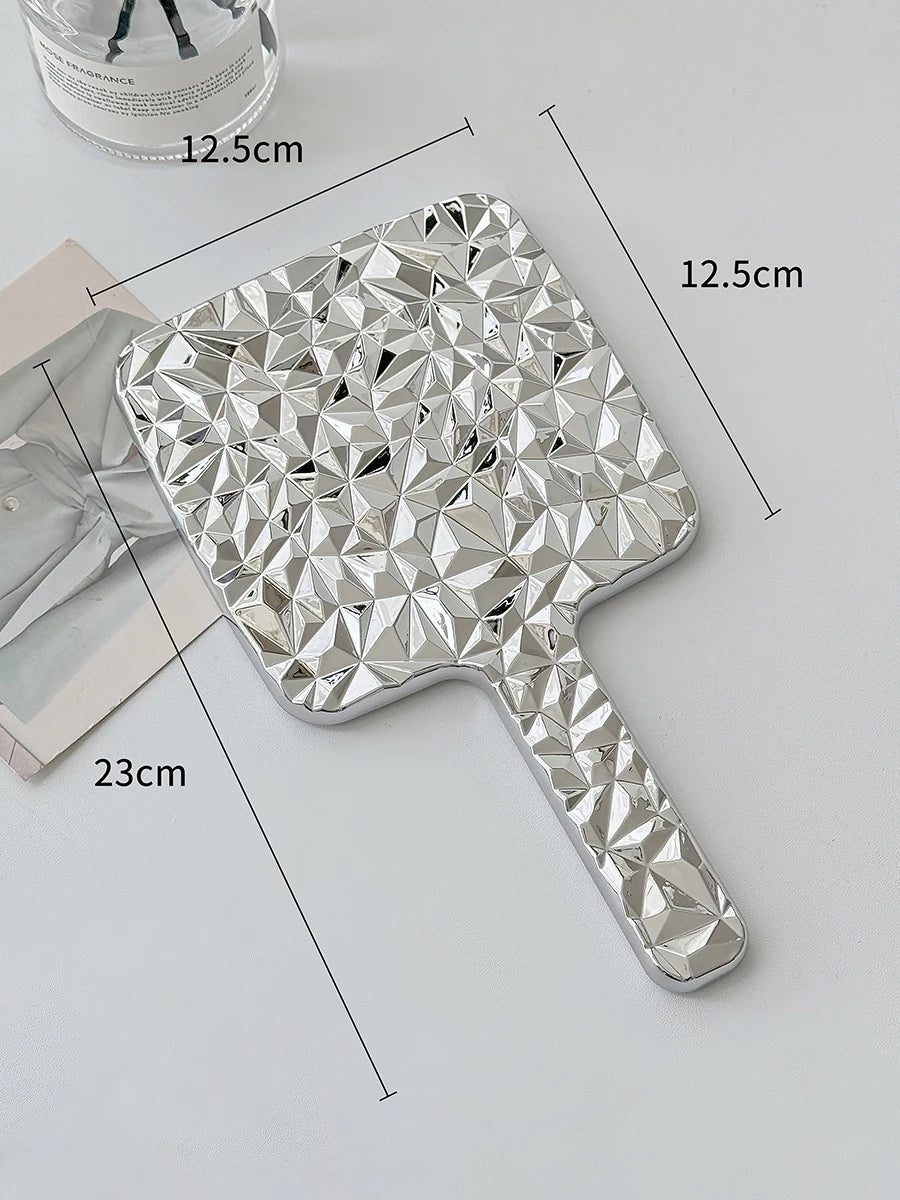Portable Handheld Makeup Mirror – Modern Design