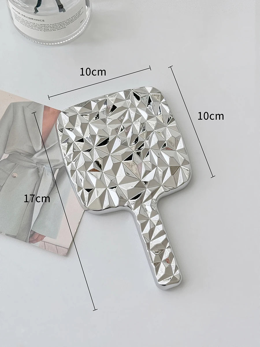 Portable Handheld Makeup Mirror – Modern Design