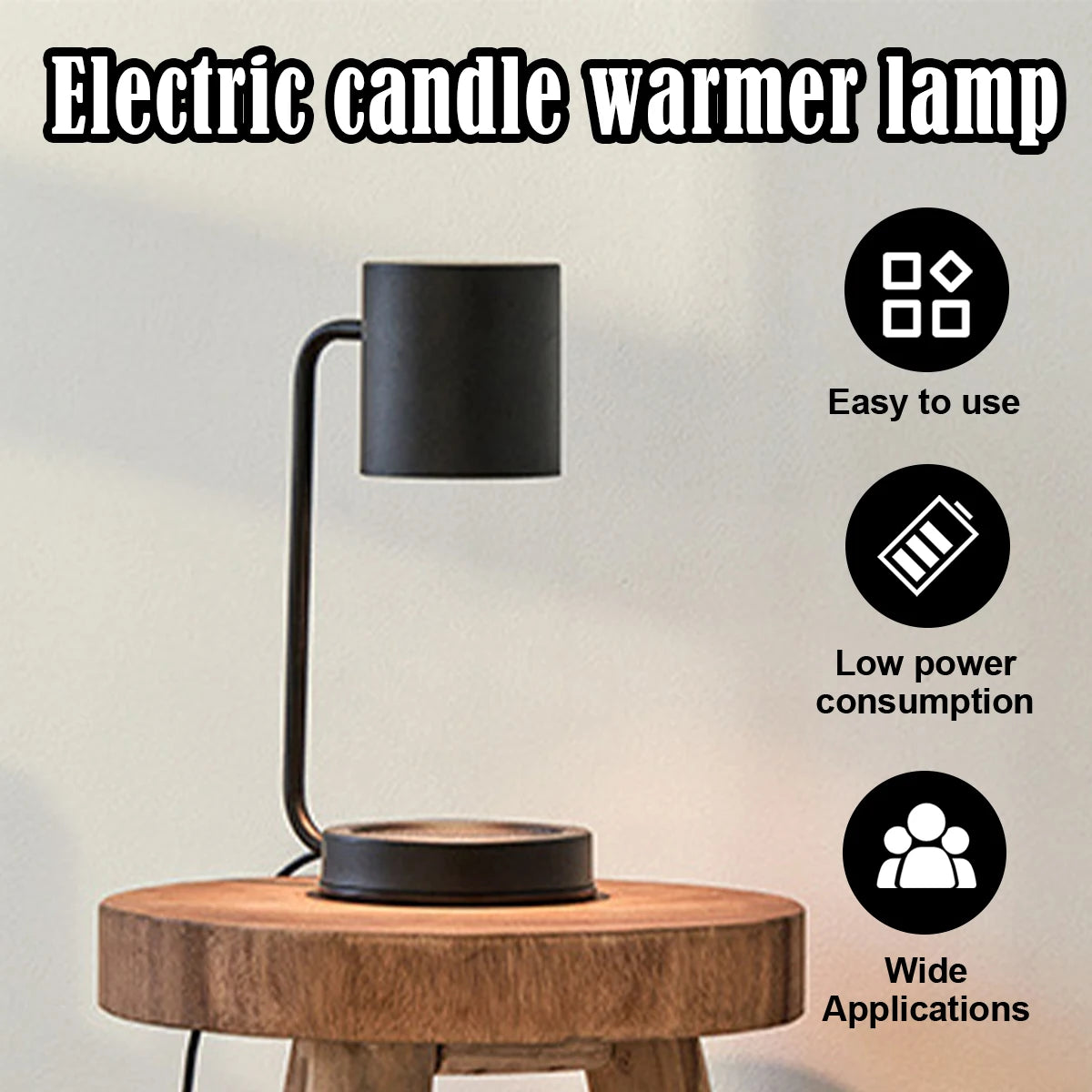 Modern Candle Warmer Lamp