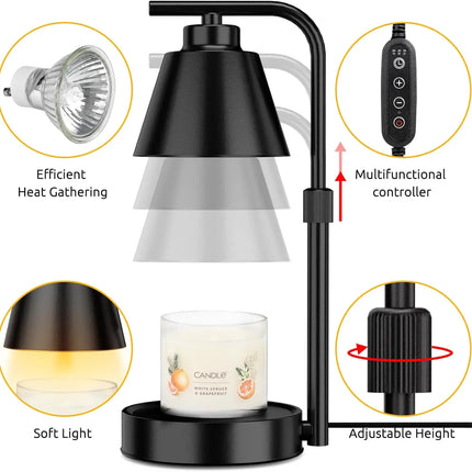 Candle Warmer Lamp with Timer
