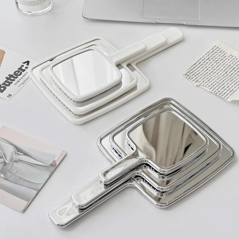 Portable Handheld Makeup Mirror – Modern Design