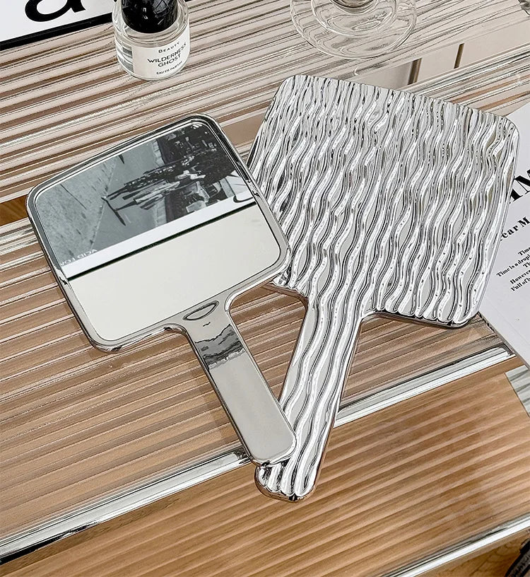 Portable Handheld Makeup Mirror – Modern Design