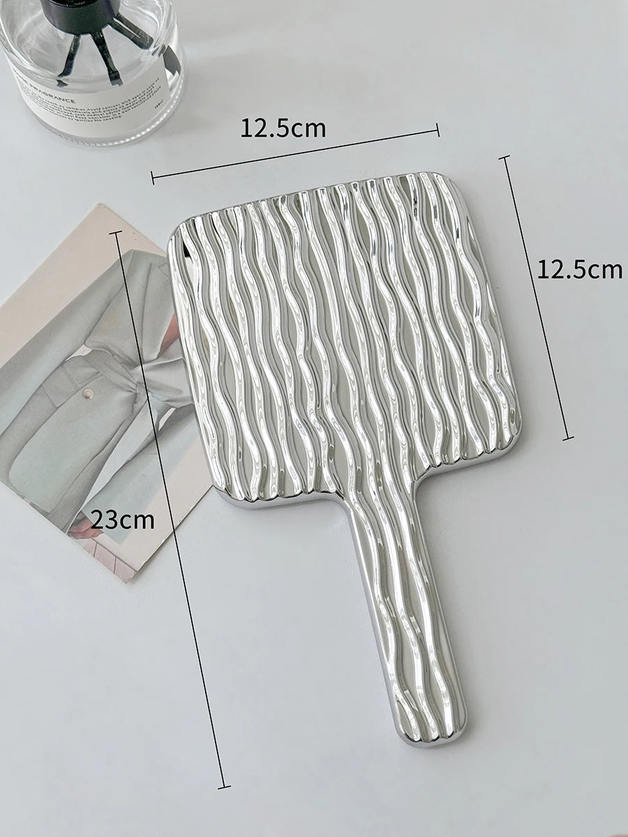 Portable Handheld Makeup Mirror – Modern Design