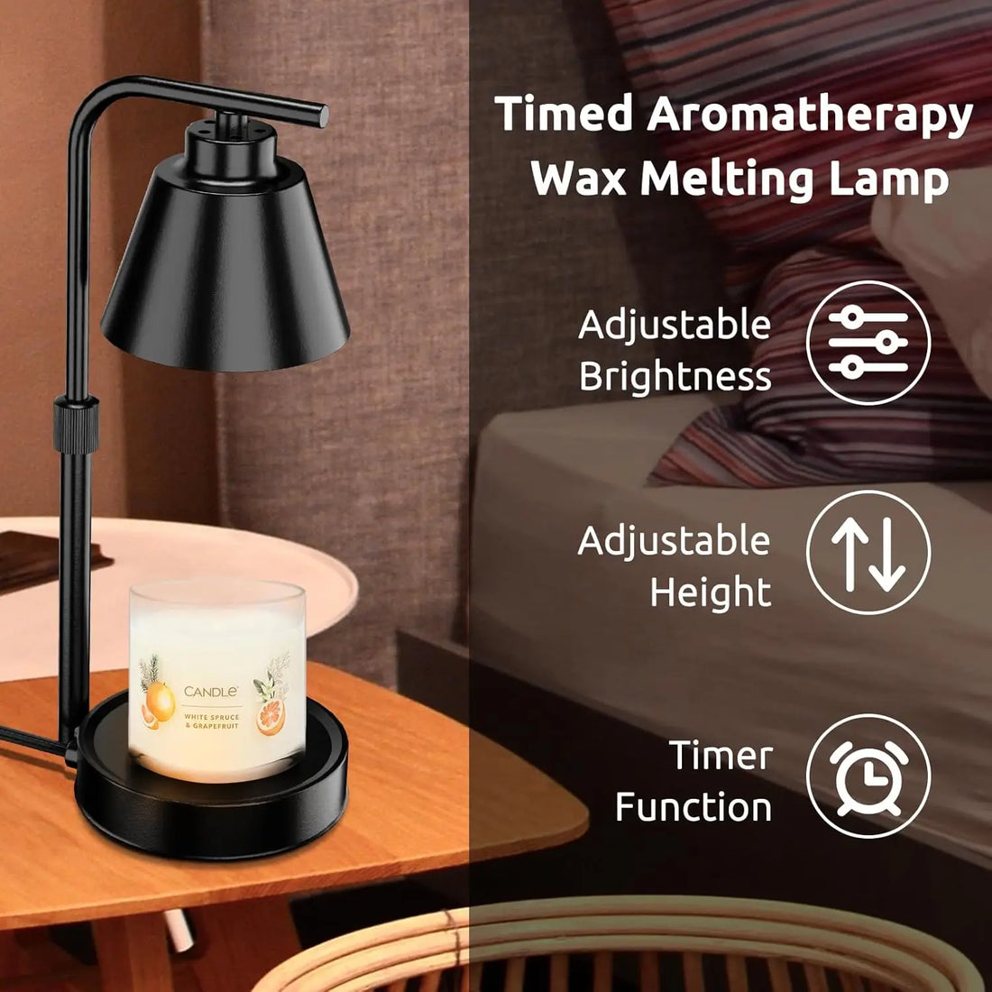 Candle Warmer Lamp with Timer