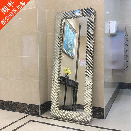 Luxury Full-Length Wall-Mounted Dressing Mirror
