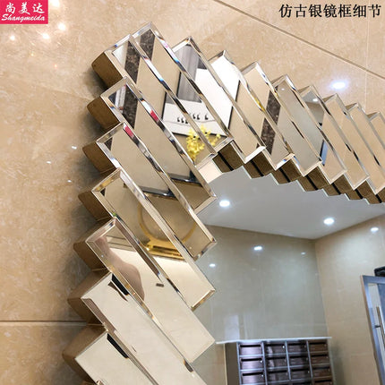 Luxury Full-Length Wall-Mounted Dressing Mirror