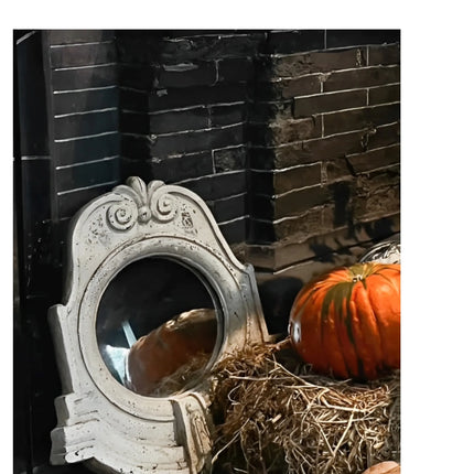 Boho Outdoor Wall Mirror – Decorative Hanging Art