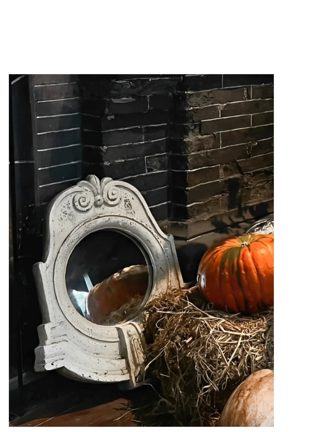 Boho Outdoor Wall Mirror – Decorative Hanging Art