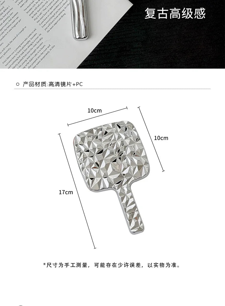 Portable Handheld Makeup Mirror – Modern Design