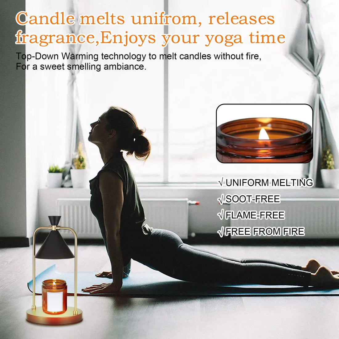 Retro Candle Warmer Lamp