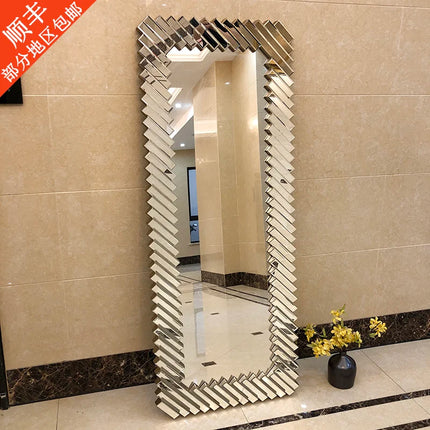 Luxury Full-Length Wall-Mounted Dressing Mirror