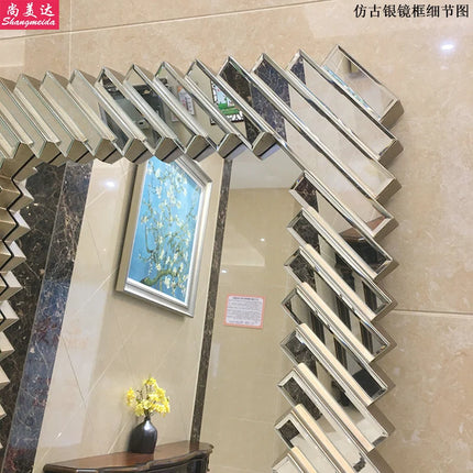 Luxury Full-Length Wall-Mounted Dressing Mirror