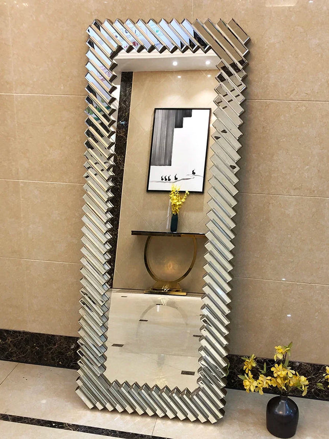 Luxury Full-Length Wall-Mounted Dressing Mirror
