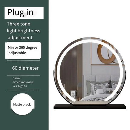 LED Lighted Makeup Mirror – Dimmable 10x Magnify