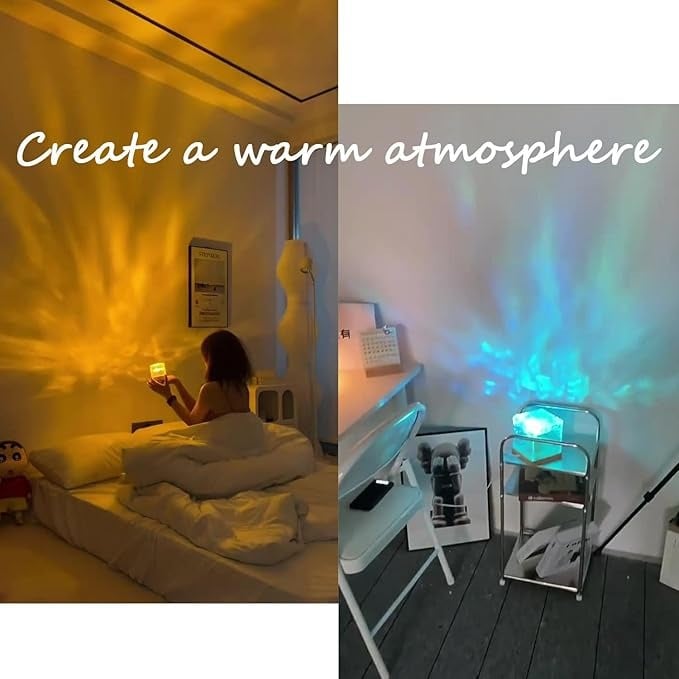 Aurora Borealis Night Light Projector
